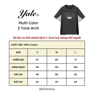 Áo thun YALE gom sale 40%