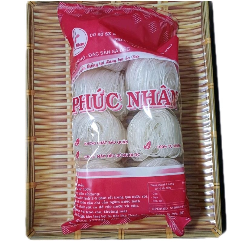 hủ tíu khô 1 gói ~ 480Gram ( 6 vắt) | Shopee Việt Nam