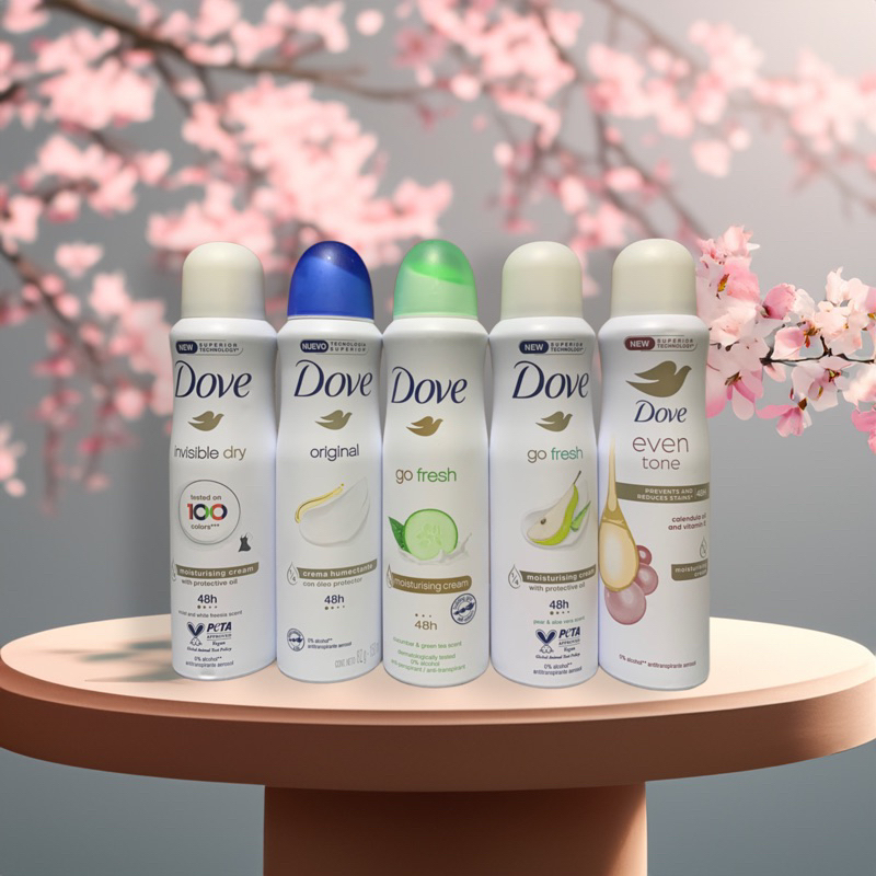 Xịt Khử Mùi Dove 150ml