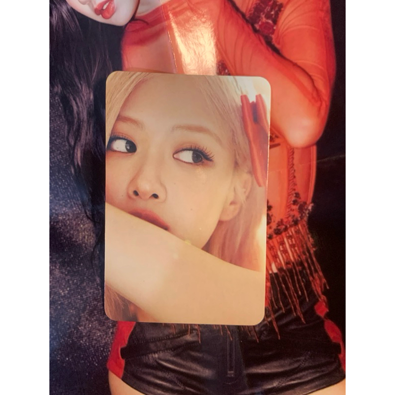Card ảnh thẻ thành viên Jennie Lisa Jisoo Rosé nhóm nhạc Blackpink ...