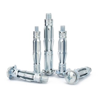 5 cái Vít nở xòe kim loại, M4, M6, M8 tắc kê nở kim loại, bulong nở kim loại, tắc kê sắt thạch cao