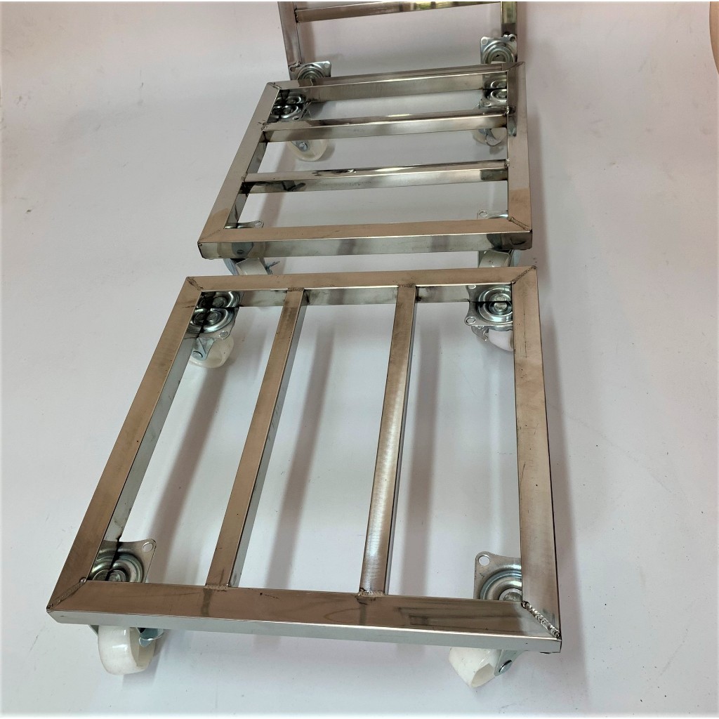 Chân đế để chậu cây cảnh, giá đỡ chậu cây cảnh inox không gỉ, kệ inox có bánh xe, giá đỡ đa năng tiện ích!!!!!!!!!!!!!!!