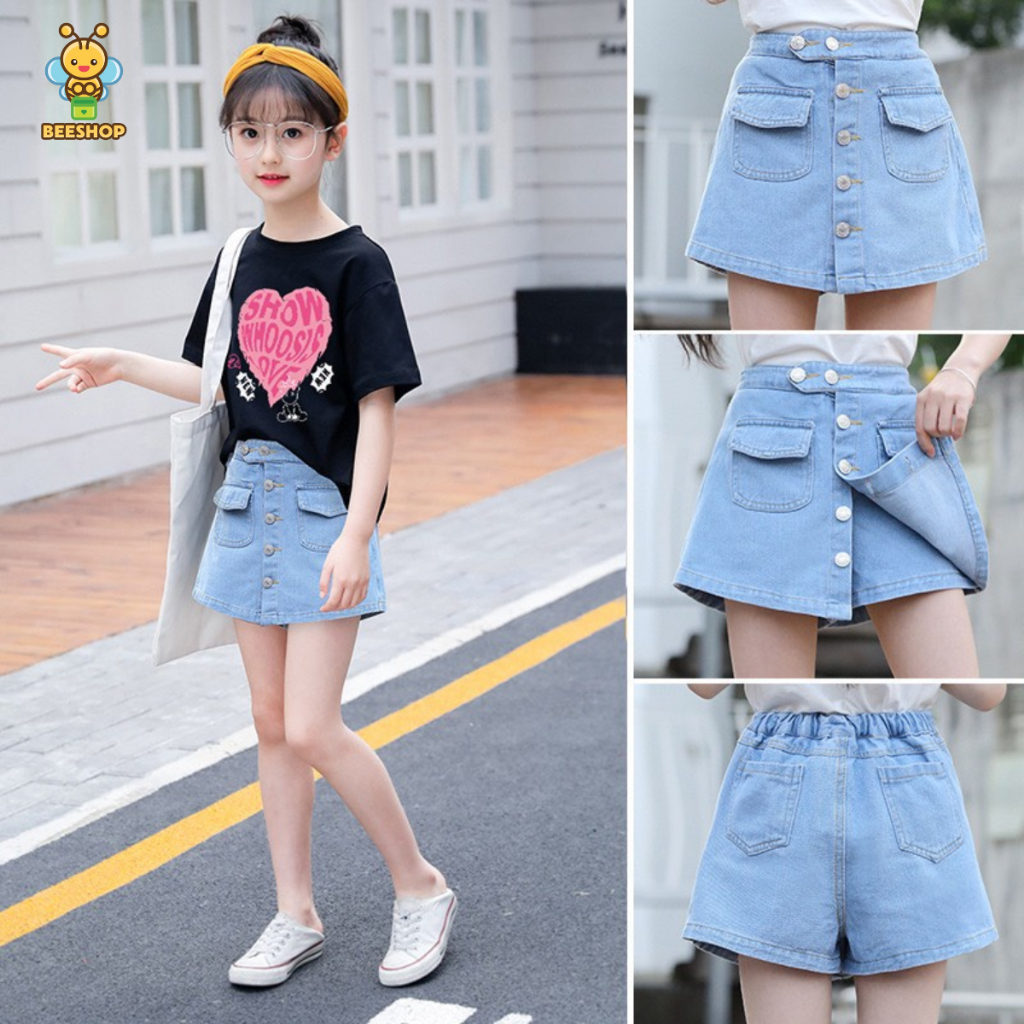 Quần giả váy cho bé gái size đại BEESHOP H24026