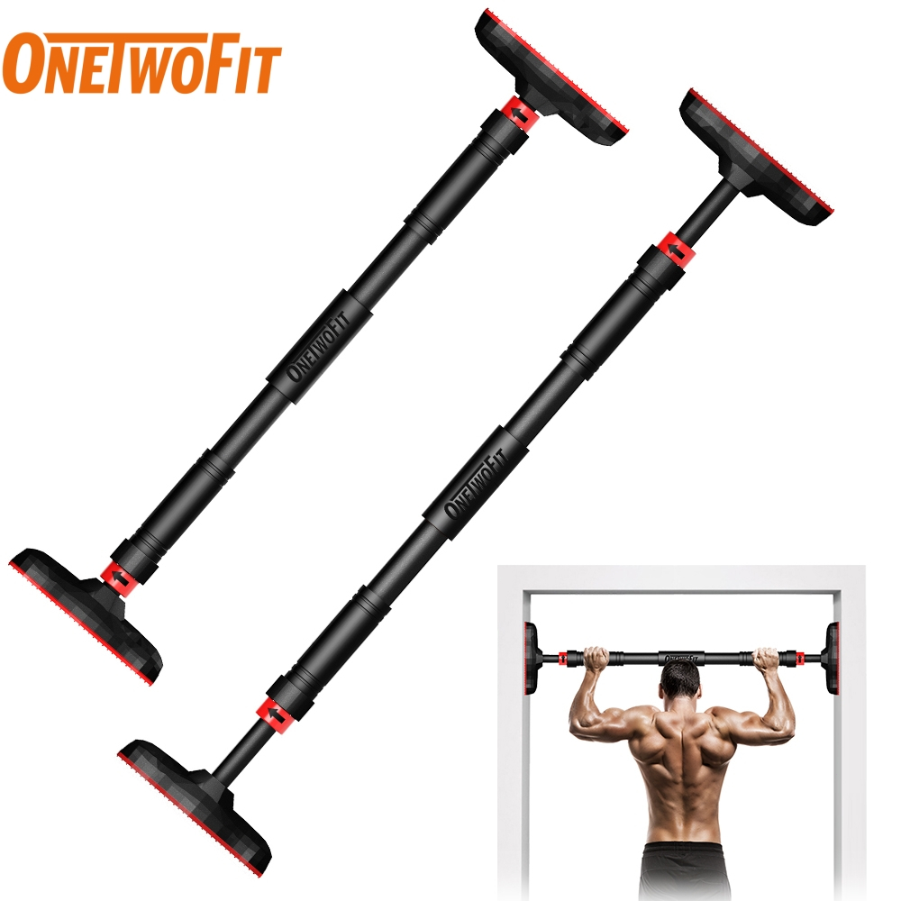 Ảnh OneTwoFit thanh xà đơn gắn cửa Treo Tường Thanh ngang có thể điều chỉnh Gắn tường 67-100cm 1