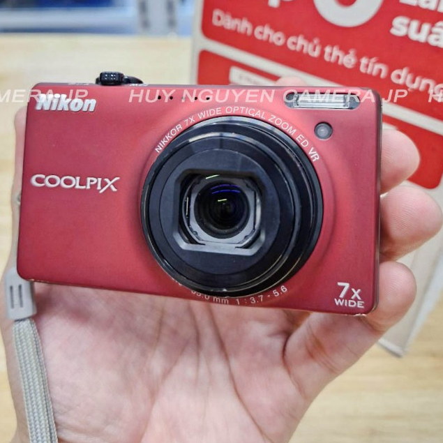 MÁY ẢNH Nikon CoolPix S6000. Máy ảnh compact thời trang. Quay phim Full ...