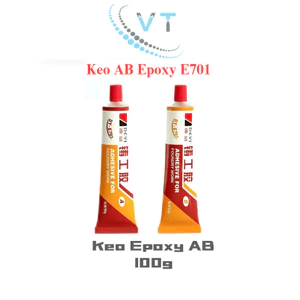 Combo 12 hộp Keo AB EPOXY 2 thành phần DEYI E701 - 100g