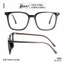 Mắt kính Unisex thời trang HONY - Gọng kính vuông acetate phong cách A7011