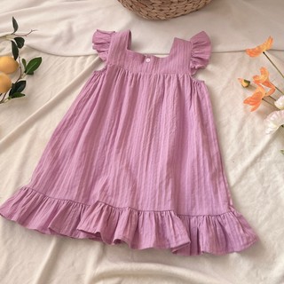 Váy bé gái sát nách , Đầm bé gái cánh tiên đuôi cá xinh yêu 1-6 tuổi (9-26kg) N0125 BUNNY