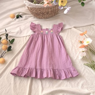 Váy bé gái sát nách , Đầm bé gái cánh tiên đuôi cá xinh yêu 1-6 tuổi (9-26kg) N0125 BUNNY
