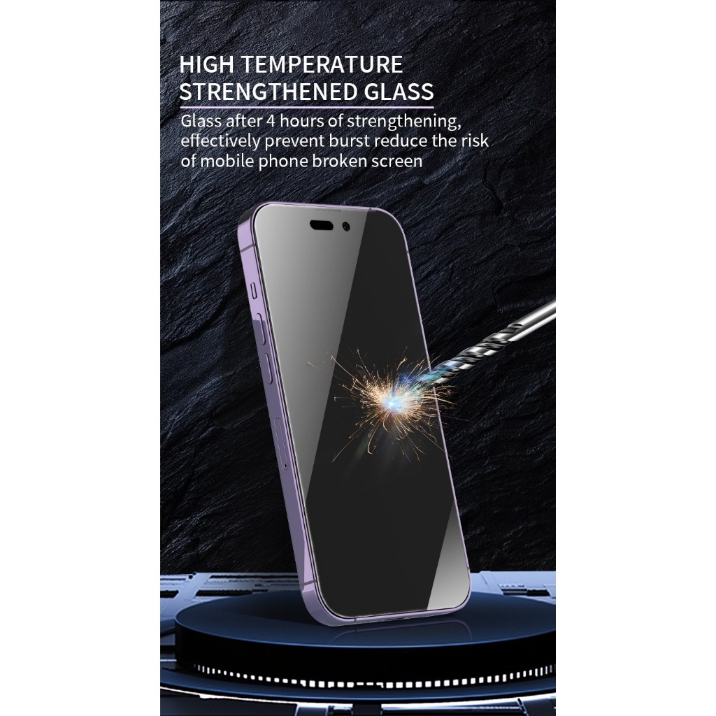 [ IPHONE 17 ] Cường lực khung tự dán KINGKONG TC độ cứng 9H, bảo vệ màn hình cho iphone X XS XSM 11 12 13 14 15 16 17