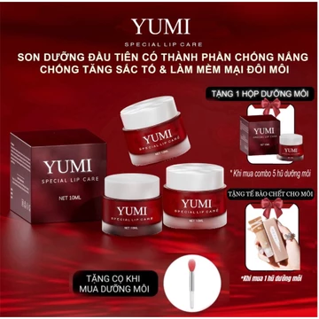 Son dưỡng môi luccis YUMY, Bản nâng cấp dưỡng chống nắng,chống tăng sắc tố cho môi,dưỡng mềm, hỗ trợ lên màu môi sau ph