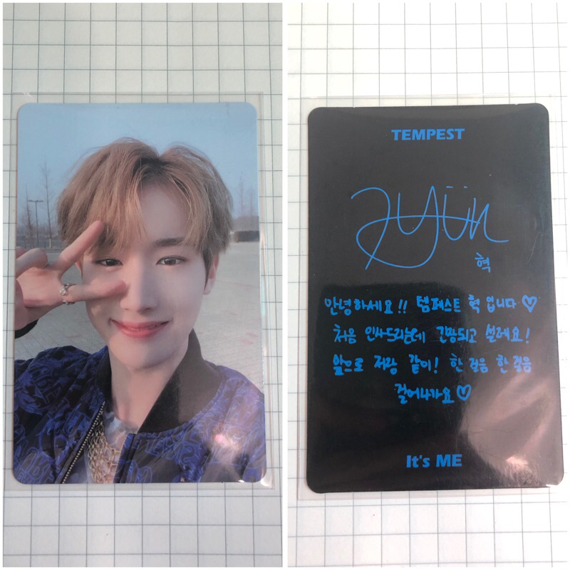 Card Tempest Hyuk official chính hãng 100% | Shopee Việt Nam