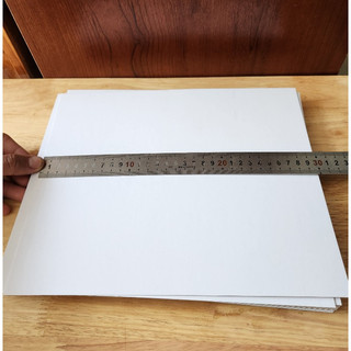Combo 50 tờ 22x26 cm bìa lưng siêu dày, bìa duplex, bìa lót quần áo ,định lượng 700gsm