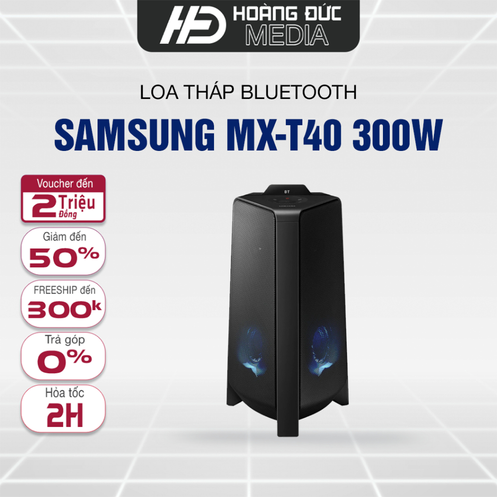 Loa Tháp karaoke Samsung T40/XV 300W hàng chính hãng bảo hành 12 tháng ...