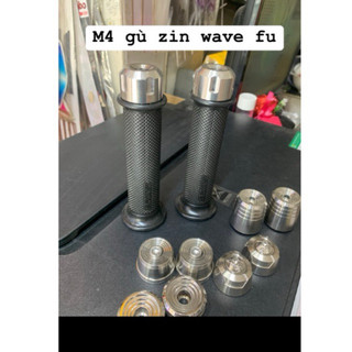 gù inox tay lái chống rung tặng bao tay