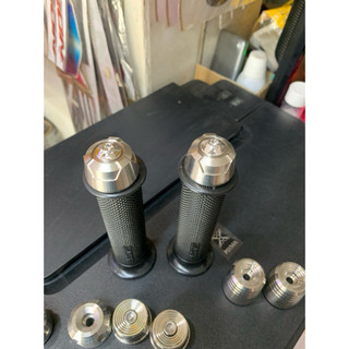 gù inox tay lái chống rung tặng bao tay