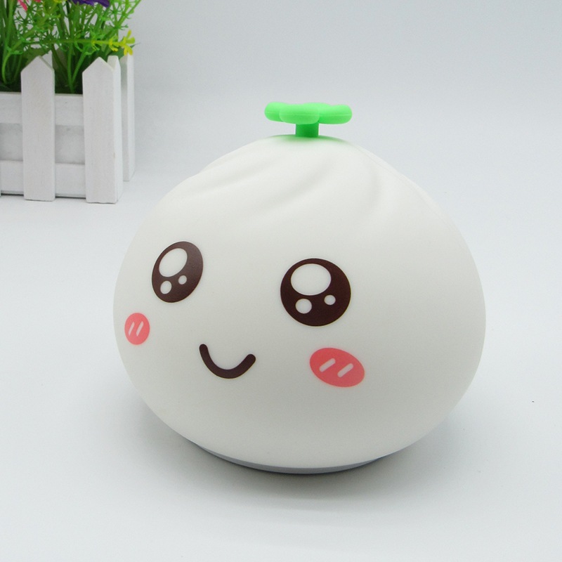 Đèn cảm ứng silicone chuyển 7 màu cho bé - Quà tặng, trang trí