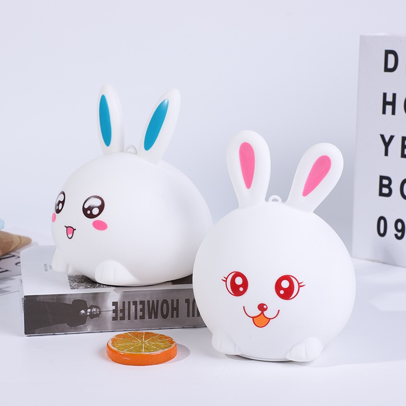 Đèn cảm ứng silicone chuyển 7 màu cho bé - Quà tặng, trang trí