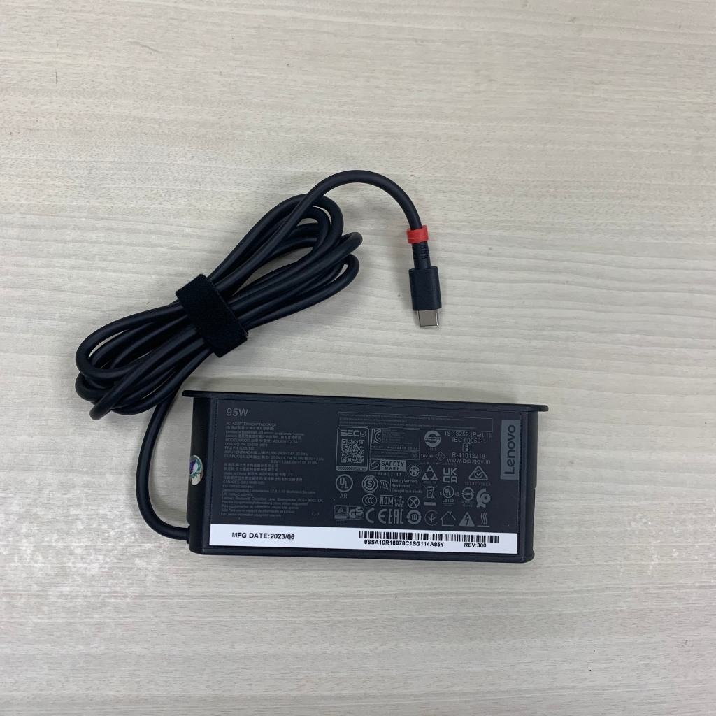 Sạc dùng cho lenovo 20V - 4.75A (95W) USB-C ZIN Lenovo Thinkpad Carbon x1 5th 6th Gen, IdeaPad 13