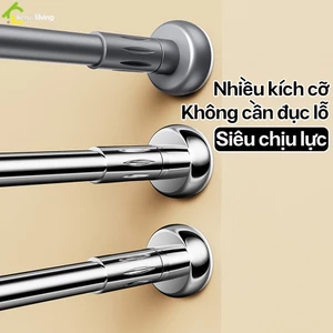 Thanh treo đa năng LUMERA không cần khoan đục,thanh treo đồ, thanh treo rèm cửa,thanh treo quần áo