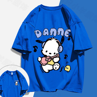 Áo thun nữ chất liệu cotton tay ngắn mùa hè dễ thương áo thun ngắn tay cặp đôi