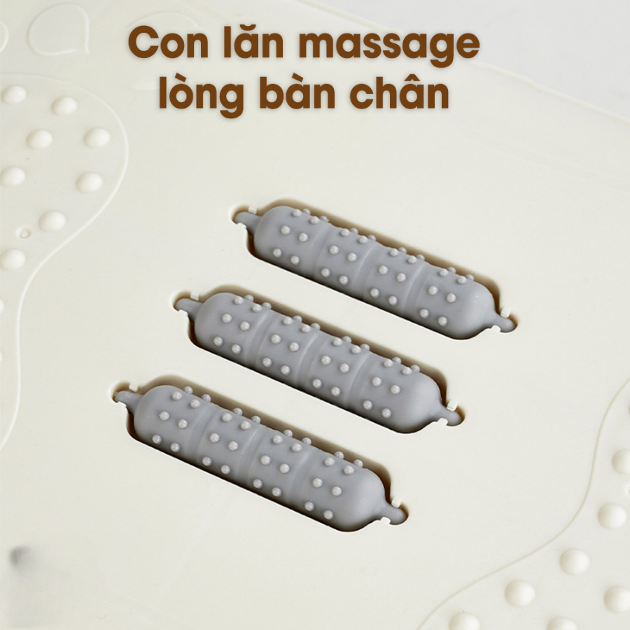 Ghế kê chân massage HPS, Ghế gác chân Công Thái Học dân văn phòng, sinh viên, chơi game mát xa thư giãn AMIZIN