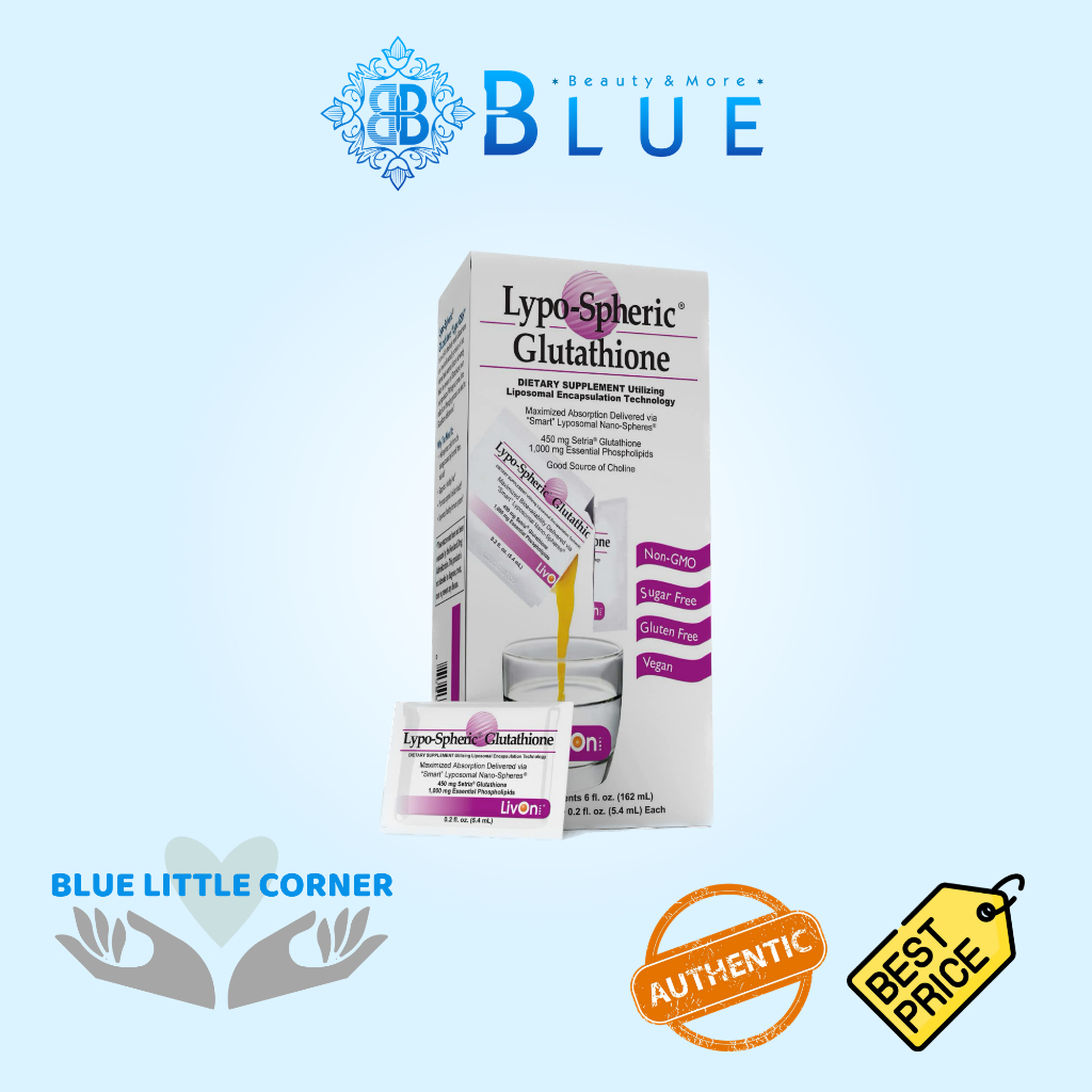 livon labs lypo spheric glutathione Gel uống chống oxy hóa, trắng sáng da Livon Lypo-Spheric® Glutathione