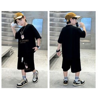 Set đồ trẻ em quần áo cotton mùa hè 20-55kg quần áo mùa hè