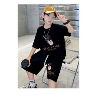 Set đồ trẻ em quần áo cotton mùa hè 20-55kg quần áo mùa hè