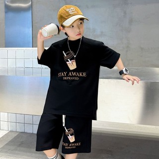 Set đồ trẻ em quần áo cotton mùa hè 20-55kg quần áo mùa hè