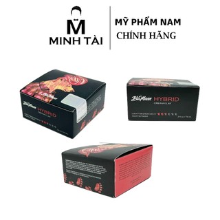 Sáp Vuốt Tóc Nam Blumaan Hybrid Cream Clay (Gấu Hồng) 74ml