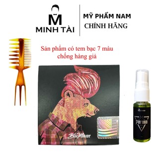Sáp Vuốt Tóc Nam Blumaan Hybrid Cream Clay (Gấu Hồng) 74ml