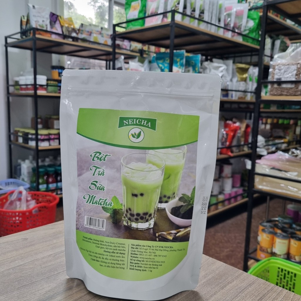 Bột pha trà sữa Matcha gói 1kg hãng Neicha | Shopee Việt Nam