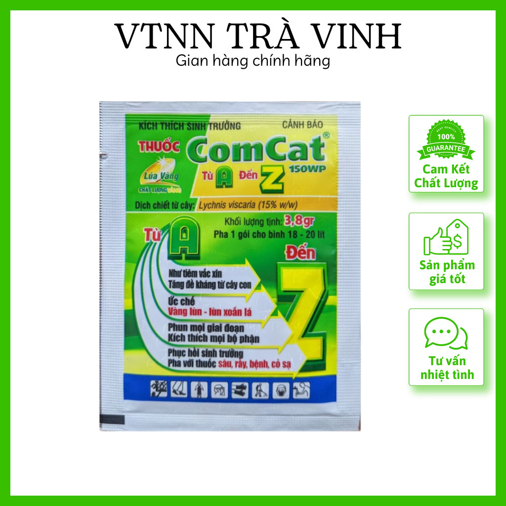 Comcat 150wp (Gói 3.8g) Kích Thích Sinh Trưởng, Giải Độc, Kích Rễ Tăng ...