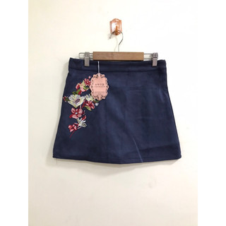 Chân Váy Nữ Jeans From A Thêu Hoa Hàng Quảng Châu