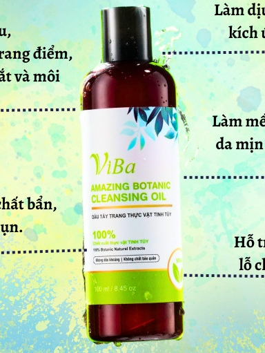 Thiết kế của Dầu Tẩy Trang Viba Tiêu Chuẩn