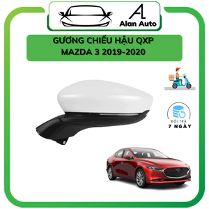 Gương Chiếu Hậu xe Mazda 3 2019-2020. Gương chỉnh điện, không cảnh báo, HÀNG ĐÀI LOAN chính hãng QXP