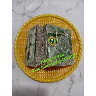 TEMPEH ĐẬU ĐỎ gói lá chuối (số 7) đạm thực vật thay đậu hũ, thịt