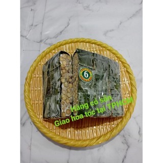 TEMPEH ĐẬU GÀ mix 5 LOẠI HẠT gói lá chuối (số 6) (ko đậu nành)-đạm thực vật thay đậu hũ