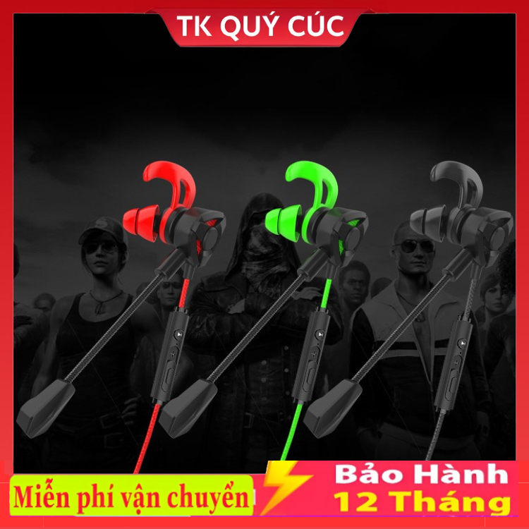 Tai nghe gaming G60 có mic rời cho điện thoại, tai nghe chơi game PUBG ...