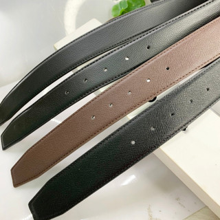 Thắt lưng nam dây nịt nam bán rời không kèm mặt dây trơn và dây bấm lỗ sẵn ( không mặt)