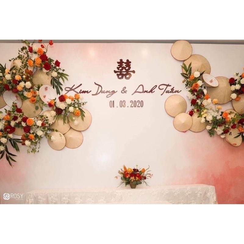 Nón Lá Trang Trí mini- trang trí làm decor,trang trí tết( size từ 7cm- 25cm)