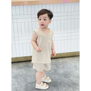 Bộ đồ mùa hè cho bé BATALA KIDS, Set quần áo cotton xược 4 màu kiểu Hàn Quốc cho bé trai bé gái thoáng mát thoải mái bé