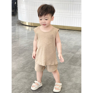 Bộ đồ mùa hè cho bé BATALA KIDS, Set quần áo cotton xược 4 màu kiểu Hàn Quốc cho bé trai bé gái thoáng mát thoải mái bé