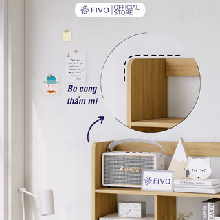 Kệ Sách Để Bàn Học FB21 FIVO Cao Cấp Màu Gỗ Và Walnut , Có Hộc Tủ Rộng Rãi, Dễ Dàng Lắp Ráp, Đa Dạng Mẫu Mã, Màu Sắc