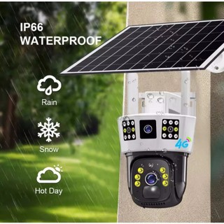 Camera 4G Năng Lượng Mặt Trời, Ip66 Chống Thấm Nước, Hoạt Động Ổn Định, Có Mic Thu Âm, Màu Ban Đêm