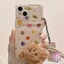 Có Thể Giữ Hình Ảnh Graffiti Gấu Dây Đeo Tay Cho iPhone15 15promax 14plus xr xsmax 7plus ốp đựng thẻ xx1063 ốp ct
