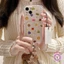 Có Thể Giữ Hình Ảnh Graffiti Gấu Dây Đeo Tay Cho iPhone15 15promax 14plus xr xsmax 7plus ốp đựng thẻ xx1063 ốp ct