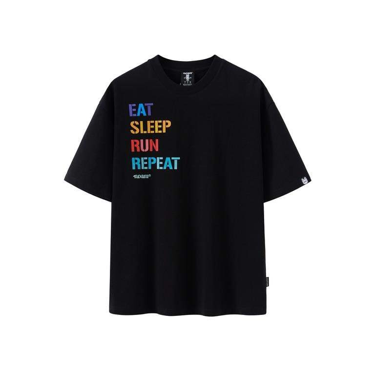 Ảnh Áo thun Form rộng NOAM ESRR Unisex 100% Cotton - Màu đen/trắng 4