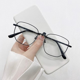 Gọng Kính Cận - Gọng Kim Loại Titan Ngũ Giác Phong Cách Hàn Quốc Chống Bụi Ms M3015